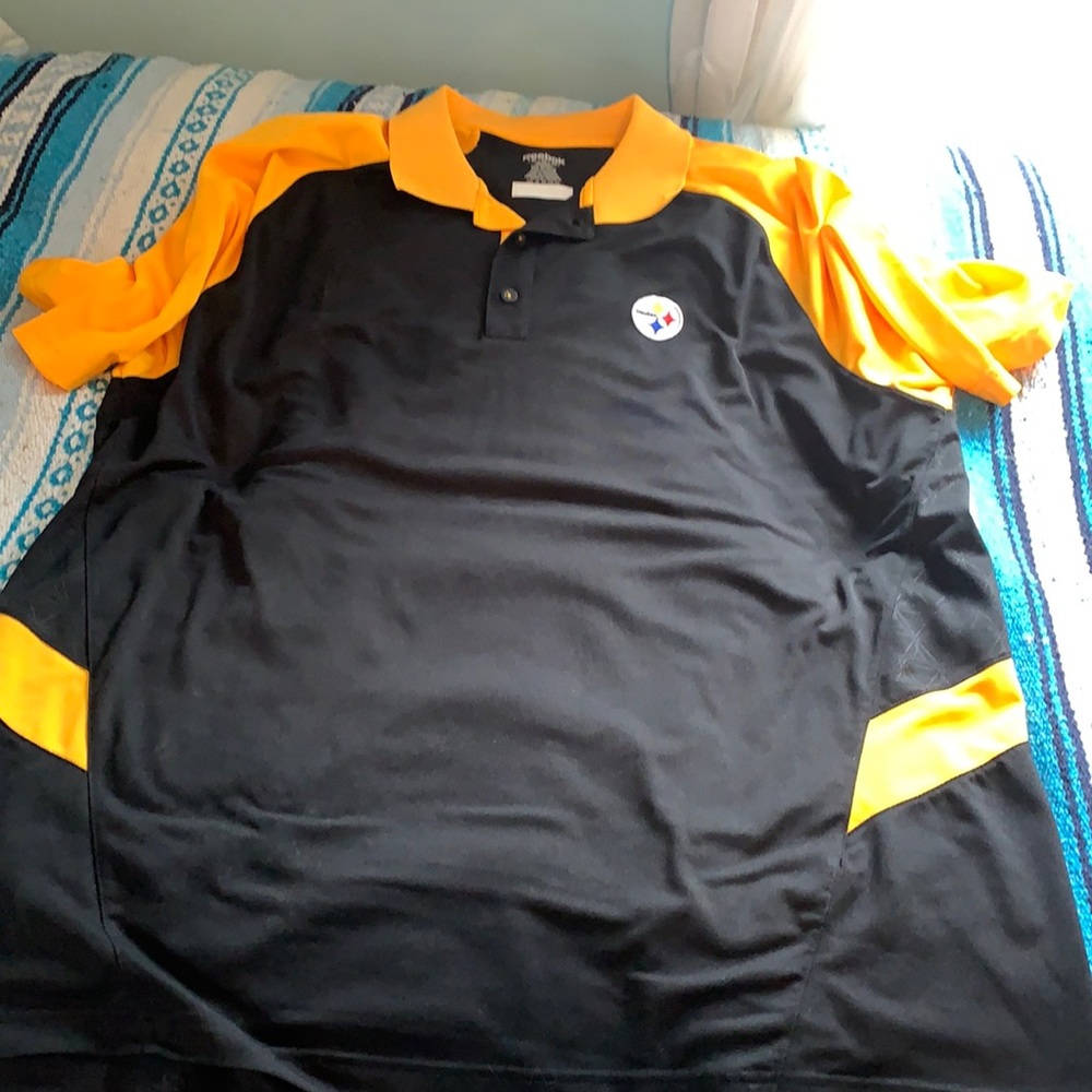 Reebok Steelers polo shirt